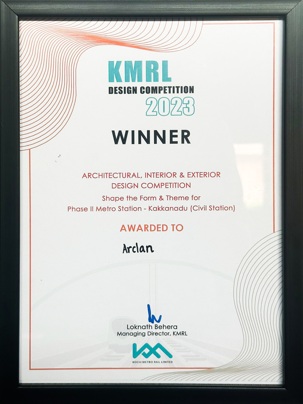 Kochi metro phase 2 Design competition